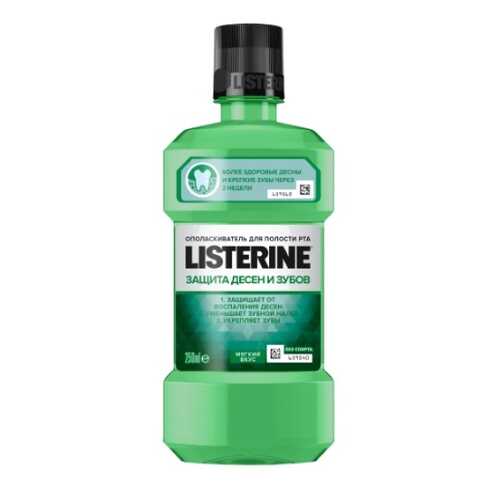 Ополаскиватель для полости рта LISTERINE Защита десен и зубов в Летуаль