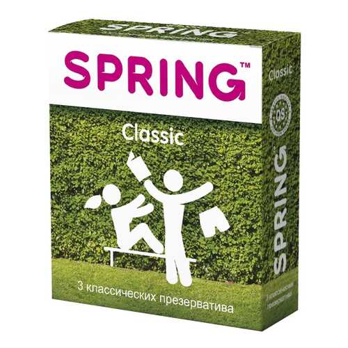 Презервативы Spring Classic 3 шт. в Летуаль