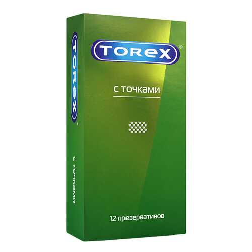 Презервативы Torex со стимулирующими точками 12 шт. в Летуаль