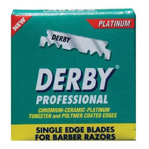 Сменные лезвия для бритья Derby Professional Single Edge Blades 100 шт в Летуаль