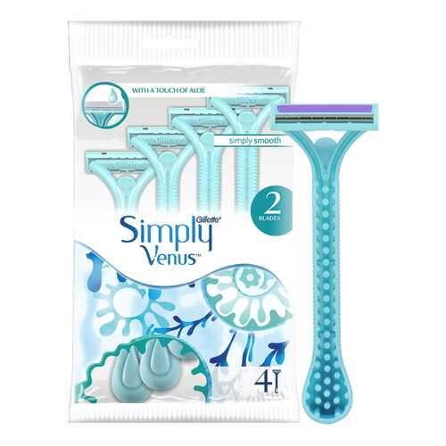 Станок для бритья Gillette Venus 4 шт в Летуаль