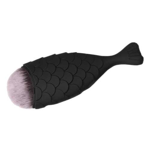 Кисть для макияжа TNL Professional Рыбка Черная матовая S в Летуаль