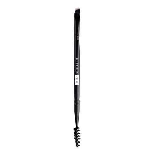 Кисть двусторонняя для бровей relouis relouis pro brow&eyeliner brush в Летуаль