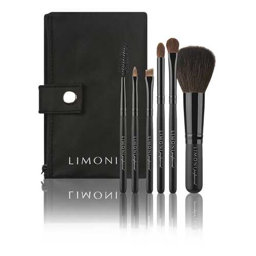 Набор кистей Limoni Professional compact Kit (5 кистей в чехле) в Летуаль