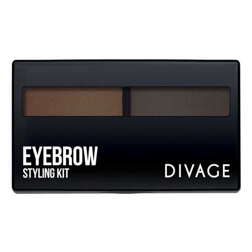 Тени для бровей Divage Eyebrow Styling тон 02 в Летуаль