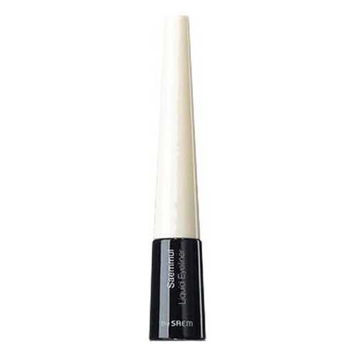 Подводка для глаз жидкая The Saem Saemmul Liquid Eyeliner 01 Deep Black 4,5гр в Летуаль