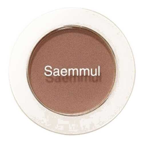 Тени матовые для век The Saem Eyе Saemmul Single Shadow Matt Оттенок BR01, 1,6 г в Летуаль