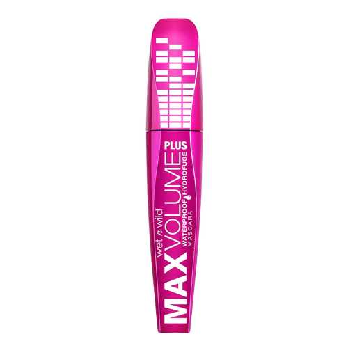 Тушь для ресниц Wet n Wild Max Volume Plus Waterproof E1411 Black 8 мл в Летуаль