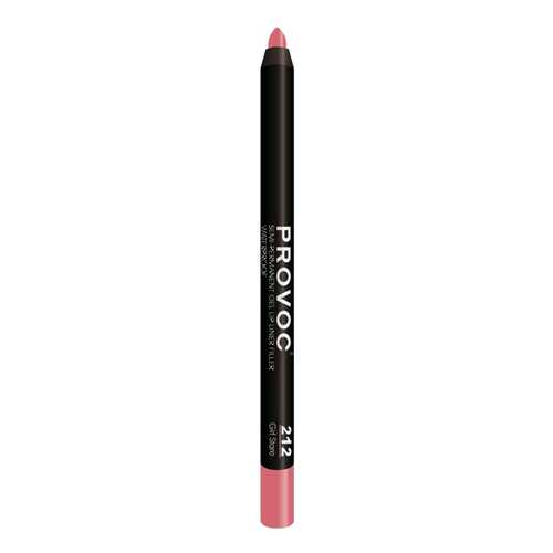 Карандаш для губ Provoc Gel Lip Liner Girl Stare 212 Натурально-розовый 7 г в Летуаль