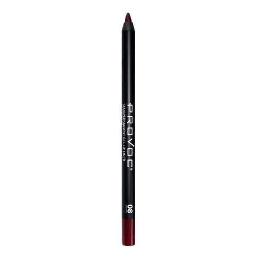 Карандаш для губ PROVOC Semi-Permanent Gel Lip Liner 08 Wine Stained в Летуаль