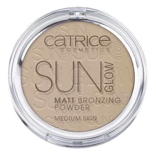 Бронзер для лица Sun Glow Matt Bronzing Powder 030 Medium в Летуаль