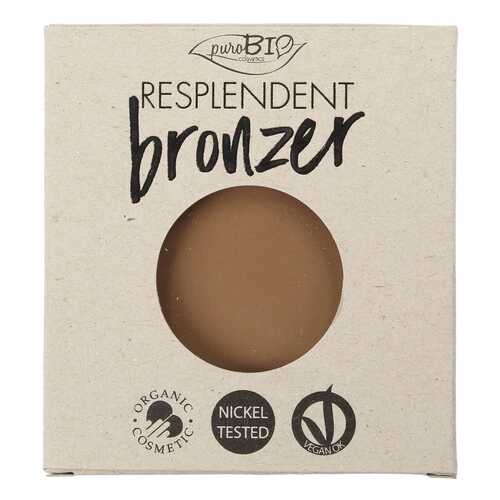 Бронзер PuroBio Resplendent Bronzer 01 Бледно-коричневый 9 г в Летуаль