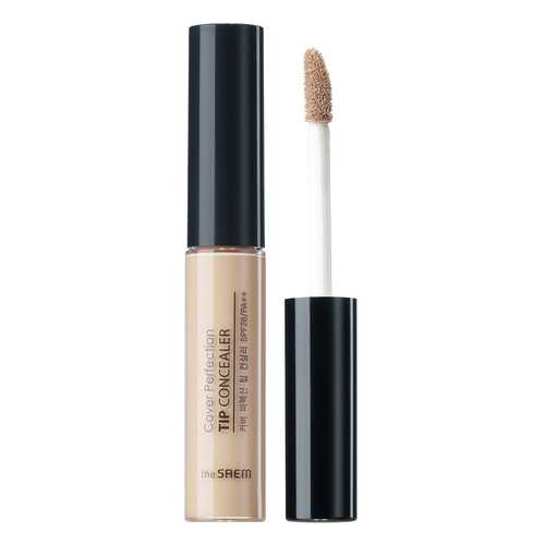 Консилер для лица the SAEM Cover Perfection Tip Concealer 01 Clear Beige 6,5 г в Летуаль