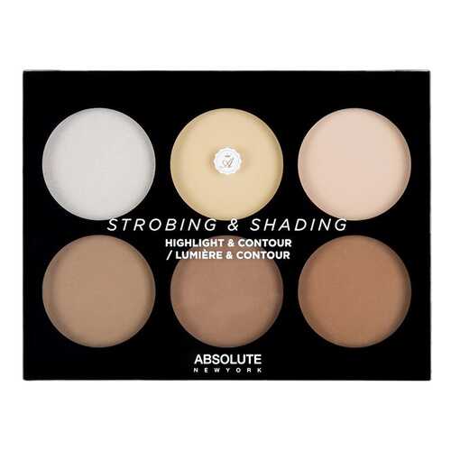 Корректор для лица Absolute New York Strobing and Shading Palette Light To Medium в Летуаль