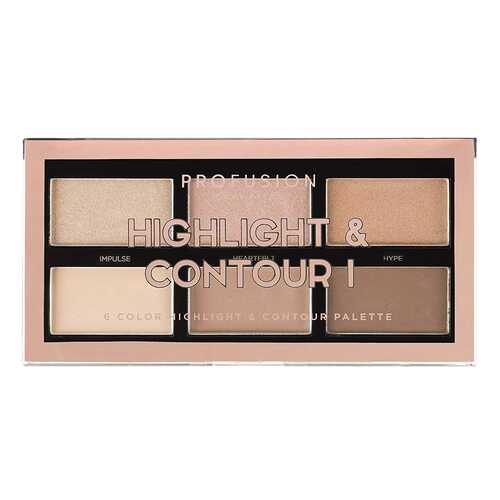 Набор для макияжа PROFUSION Highlight & Contour I Palette в Летуаль