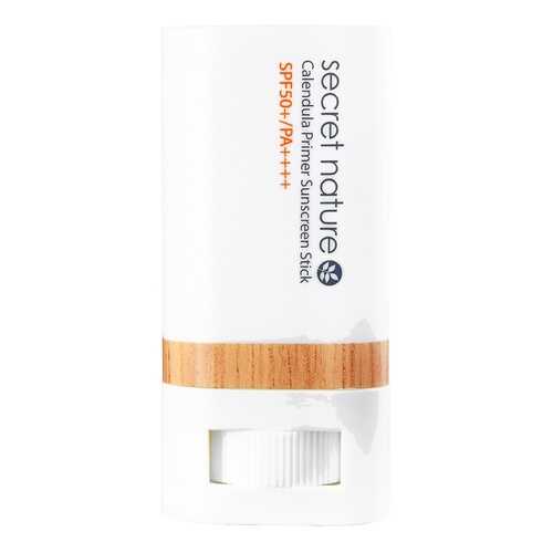 Основа для макияжа Secret Nature Calendula Primer Sunscreen Stick SPF 50+/PA++++ 20 г в Летуаль