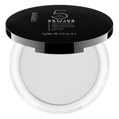 Пудра CATRICE фиксирующая водостойкая 5 in 1 Setting Powder 010 в Летуаль