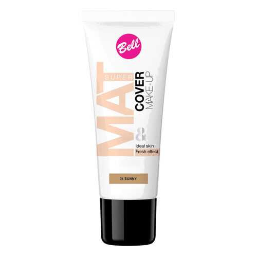 Тональный крем Bell Super Mat Cover Make-up Foundation 04 Sunny 30 мл в Летуаль