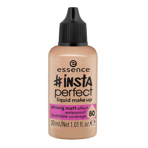 Тональный крем essence Insta Perfect Liquid Makeup тон 80 Hot Chocolate 30 мл в Летуаль