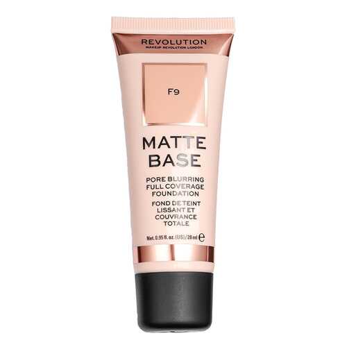 Тональный крем Makeup Revolution Matte Base Foundation F9 в Летуаль