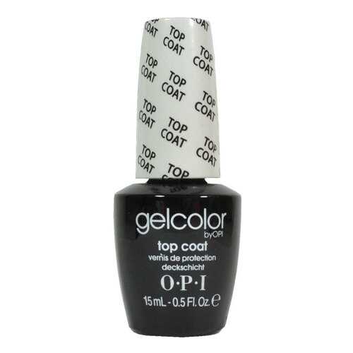 Закрепитель лака для ногтей OPI Gelcolor Top Coat 15 мл в Летуаль