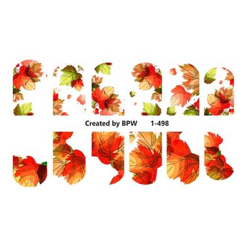BPW.Style Слайдер-дизайн «Осенний» №1-498 в Летуаль