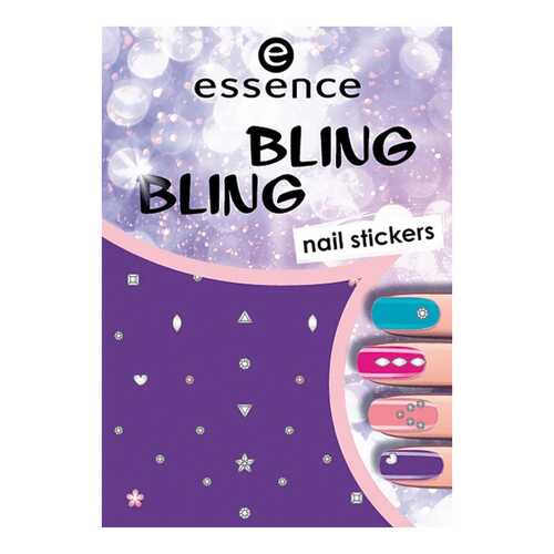 Наклейка для ногтей essence Nail Art Sticker 01 Bling Bling в Летуаль