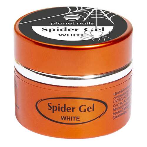 Гель-паутинка Planet Nails Spider Gel белая 5г в Летуаль