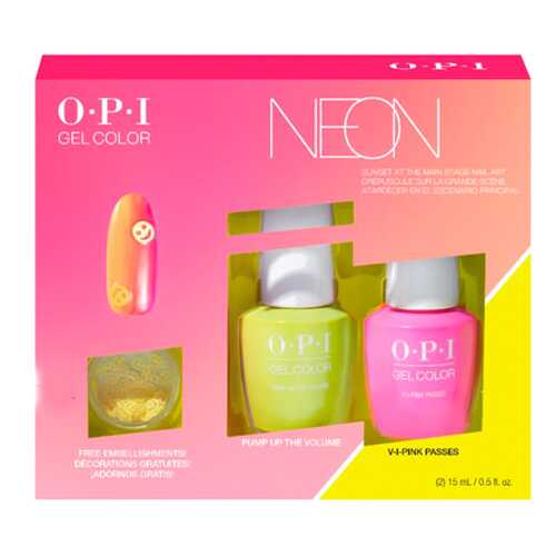 Набор для ногтей Neon Gelcolor Duo Kit 2х15мл в Летуаль