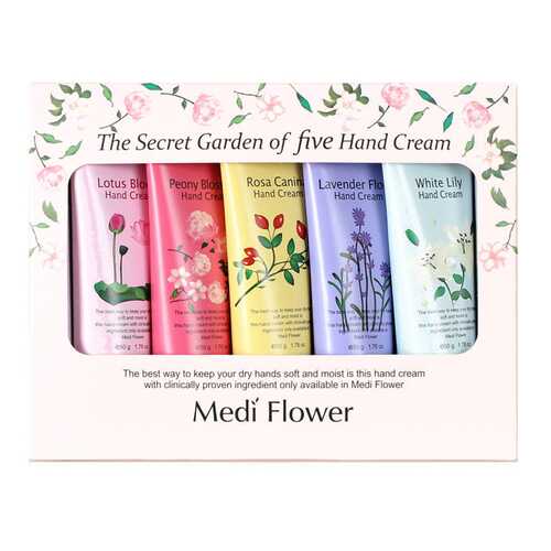 Подарочные наборы Medi Flower The Secret Garden Of Five Hand Cream Set в Летуаль
