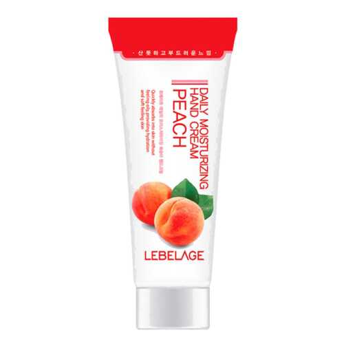 Крем для рук Lebelage Daily Moisturizing Peach Hand Cream в Летуаль