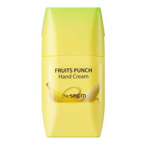 Крем для рук The Saem Fruits Punch Banana Hand Cream Банановый пунш 50 мл в Летуаль