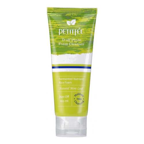 Пенка для умывания Petitfee D-off Phyto Foam Cleanser 125 мл в Летуаль