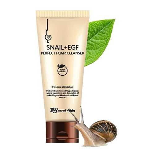 Пенка для умывания SECRETSKIN SNAIL+EGF PERFECT FOAM CLEANSER 100мл в Летуаль