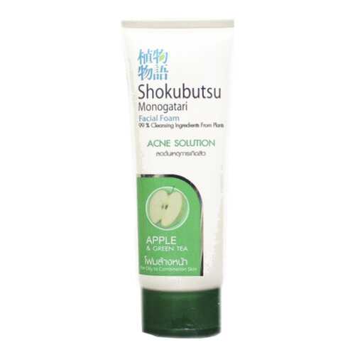 Пенка для умывания Shokobutsu Acne Solution яблоко 100 г в Летуаль