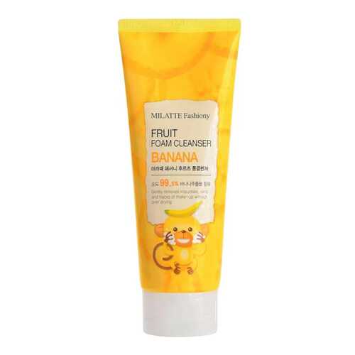 Средство для умывания MILATTE Fashiony Fruit Foam Cleanser Banana 150 мл в Летуаль