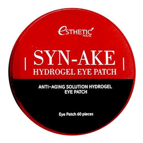 Патчи для глаз Esthetic House Syn-Ake Hydrogel Eye Patch 60 шт в Летуаль