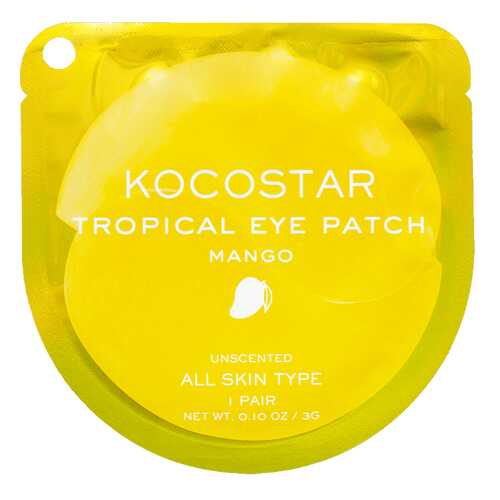 Патчи для глаз Kocostar Tropical Eye Patch Mango 2 шт в Летуаль