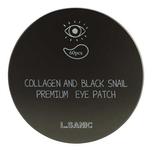 Патчи для глаз L’Sanic Collagen and Black Snail Premium Eye Patch 60 шт в Летуаль