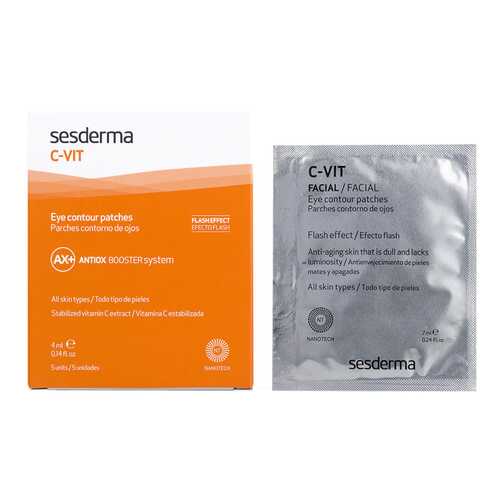 Патчи для глаз SesDerma Laboratories C-Vit Eye Contour 5 шт в Летуаль