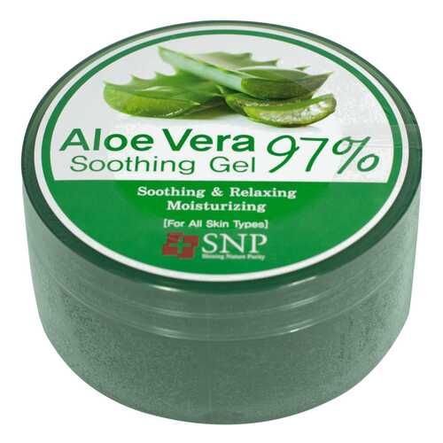 Гель для лица SNP Aloe Vera 97% Soothing Gel 300 г в Летуаль