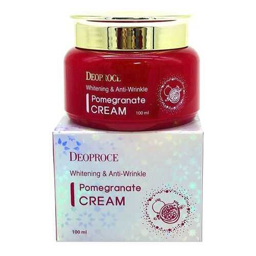 Крем для лица Deoproce Whitening & Anti-Wrinkle Pomegranate Cream 100 мл в Летуаль