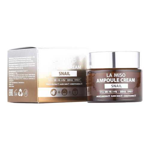 Крем для лица La Miso Snail Ampoule Cream в Летуаль