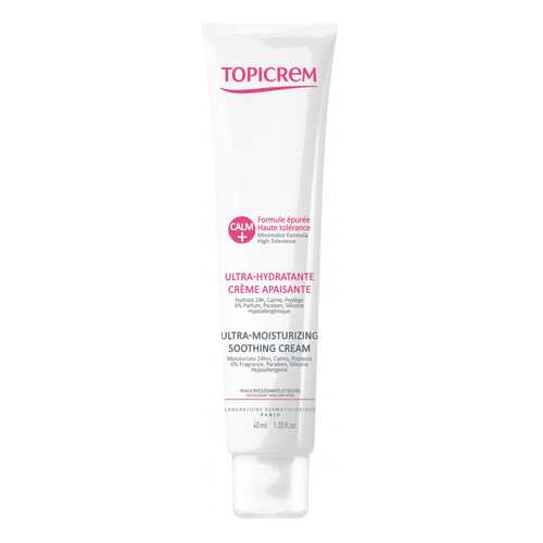 Крем для лица Topicrem Calm+ Ultra Moisturizing Soothing Cream 40 мл в Летуаль