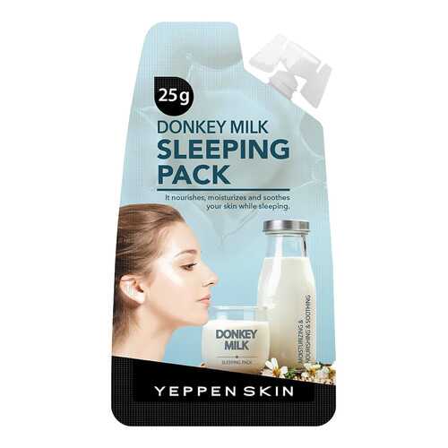 Маска Dermal Yeppen Skin ночная с ослиным молоком 20 г в Летуаль