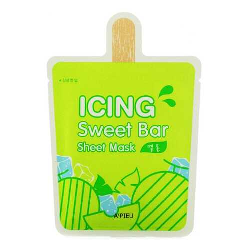 Маска для лица A'Pieu Icing Sweet Bar Sheet Mask Melon 21 г в Летуаль