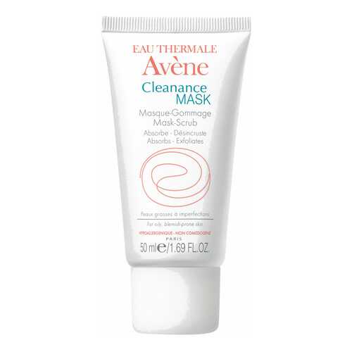 Маска для лица Avene Cleanance Mask Scrub Mask 50 мл в Летуаль