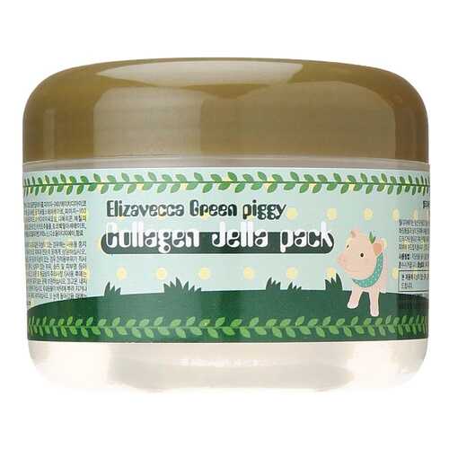 Маска для лица Elizavecca Green Piggy Collagen Jella Pack 100 мл в Летуаль