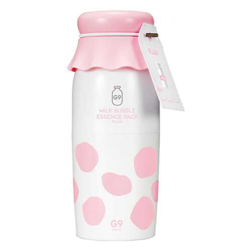 Маска для лица G9SKIN Milk bubble essence pack - plain 50 мл в Летуаль