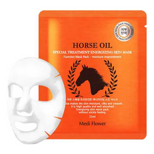 Маска для лица Medi Flower Special Treatment Energizing Skin Mask Horse Oil 25 мл в Летуаль